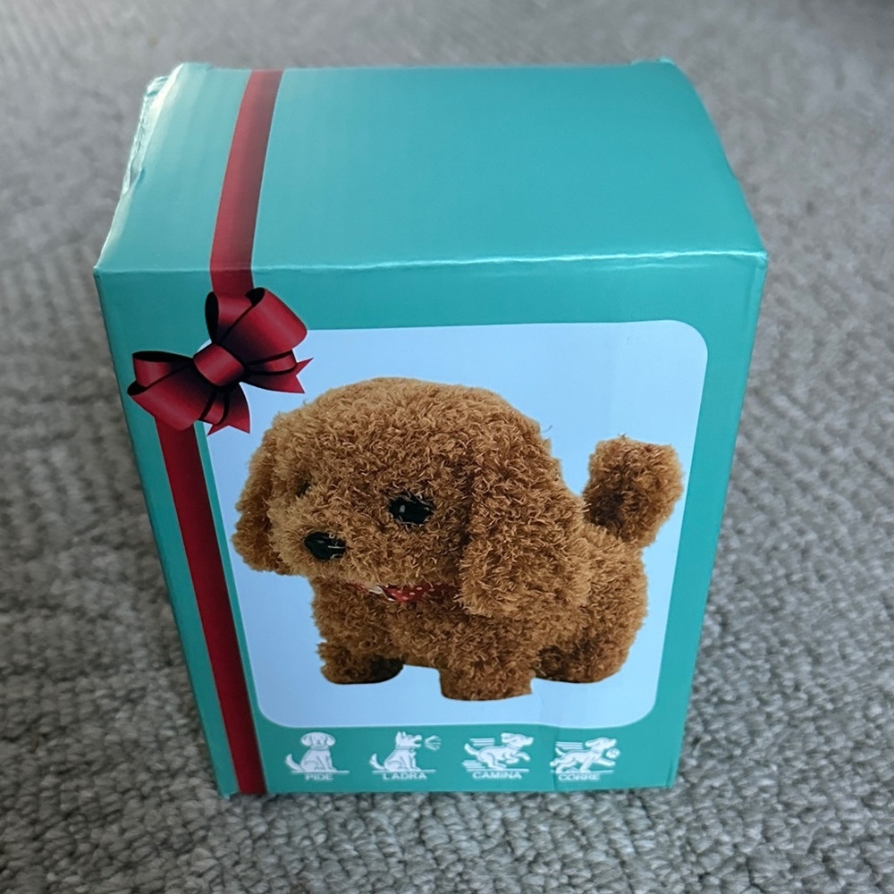WuffyPup Brown Plush Robot Dog NIB as advertised on TV